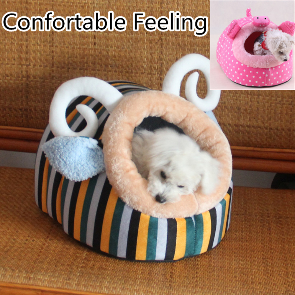2015 New Umiwe Cute Paw Puppy Beds Comfortable Pets Dog Kitten Beddings House Nest Pad Soft Fleece Bed#2