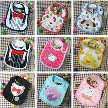 2015 New Cotton Baby Bib Infant Saliva Towels Baby Waterproof Bibs Newborn Wear Cartoon Accessories 3