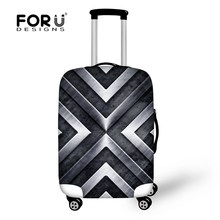 Fashion Men Travel Trollet Case Luggage Protective Covers Elastic Carry on Road Dust Rain Cover Apply To 18-30 Inch Suitcases