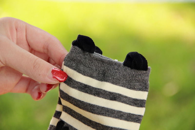 2015 Women\'s socks yellow Minions 3D cartoon printing socks 100% cotton cute summer Short sock high quality Bas chaussette femme (7).jpg