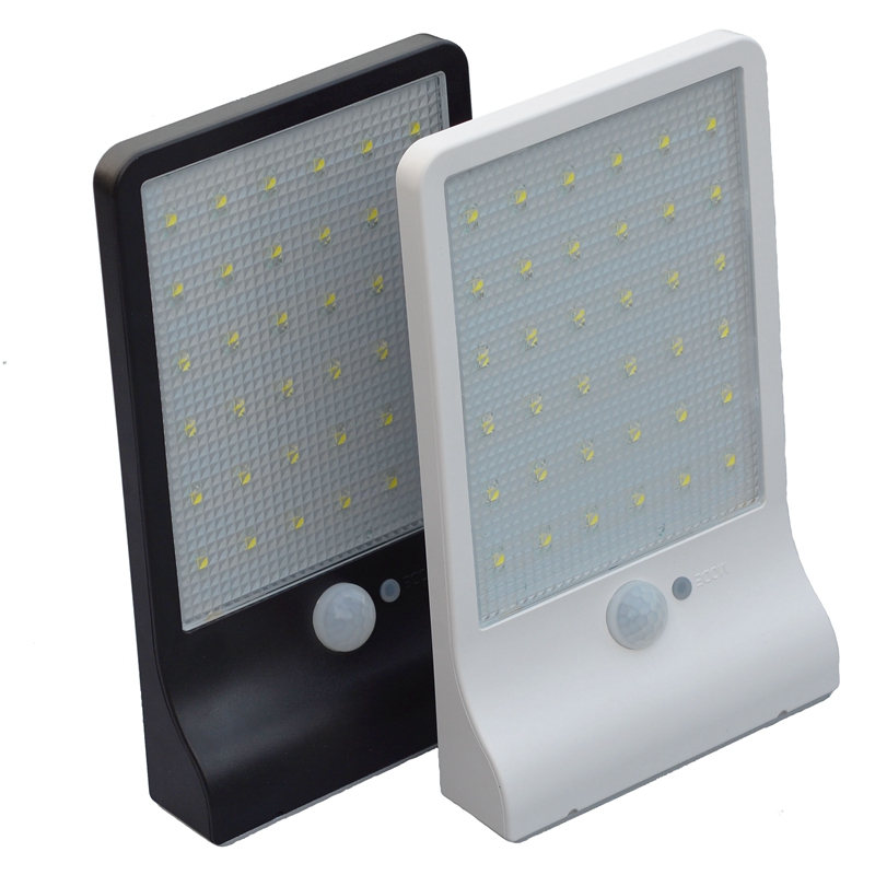 3.8W 36PCS 2835LED Ultrathin Solar Light Outdoor LED Solar Lamp Waterproof with Switch Function Light Control Motion Sensor