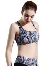 Tank Top Compression Sleeveless Shirt Sport Crop Top Yoga Cropped Running Shirt Ladies Workout Fitness Training Bra