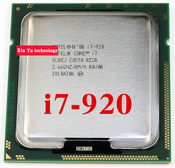 Core i7 920 2 66GHz 8M SLBEJ Quad Core Eight threads desktop processors Computer CPU Socket