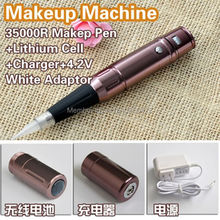 Free Shipping 35000R M Profession Permanent Makeup machine eyebrow lips pen