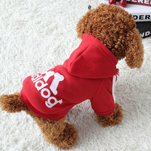 2016 Hot Products Blue Pet Dog Clothes Cotton Puppy Hoodie Jumpsuit Clothing Costum Funny for Dogs