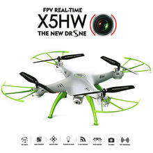 Syma Drone X5HW WiFi FPV 0.3MP Mega Pixel Camera 2.4G 4 Channel 6-axis Gyro Quadcopter Real Time Video RC Toys
