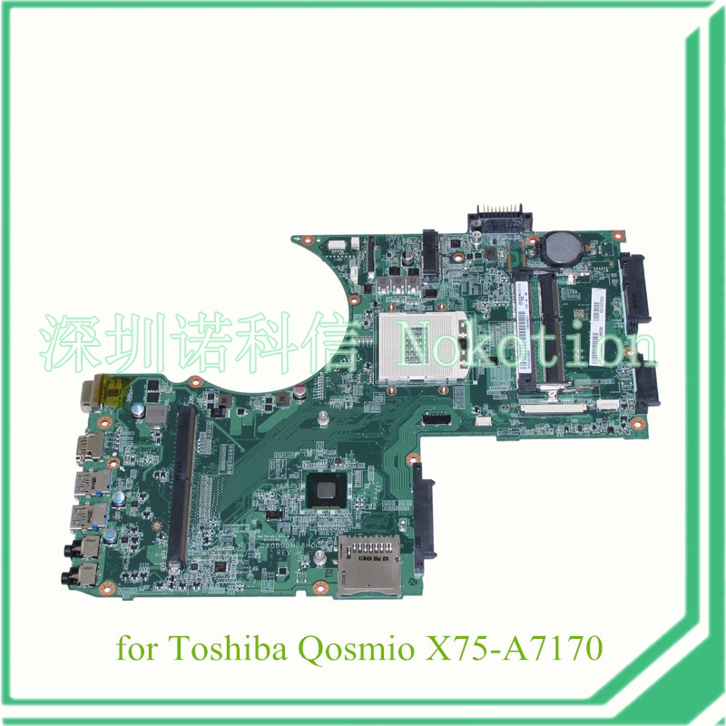 DA0BDDMB8H0 A000240360 For toshiba Qosmio X70 X75 X75 A7170 laptop motherboard 17 3 inch with graphics
