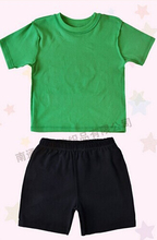 Retail new 2015 summer Baby Kids cartoon Pijamas short Sleeve Cotton Pyjamas Boys Sleepwear Childrens Clothing
