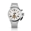 Orkina Tourbillon Automatic Watch Stainless Steel Silver Self Wind Men s Mechanical Wrist Watches Reloj Hombre