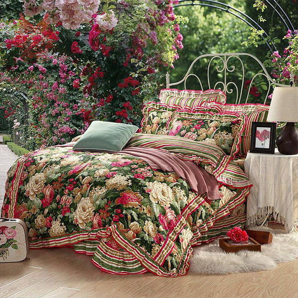 OrientalstyletraditionalethnicPrint100purecottonduvetcoverBed