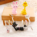 Cute Cartoon Cable Winder USB cable Managemen Organizer for iPhone cable MP3 MP4 PC earphone headphone