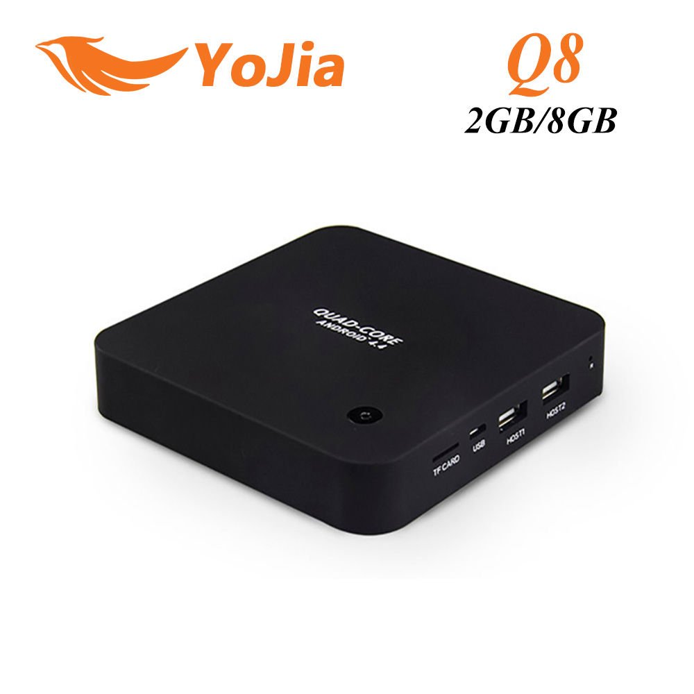 10pcs Rockchip RK3288 smart Android 4.4 Quad Core Q8 Android TV BOX Media Player 2G/8GB 2.4G/5GHz Dual Band wifi HDMI H.265