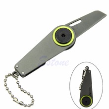 Mini EDC Pocket Tool Military Knife Shiv Zipper Blade Survival Self Defence Gear