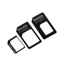 1 компл. сим адаптер адаптер 3 в 1 для Nano sim-к стандарт для Apple , для iPhone 5 5 г 5-го последним
