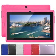 Android 4 4 Allwinner A23 Dual Core 1 5GHz Six Colors Q88 7 inch Tablet PC