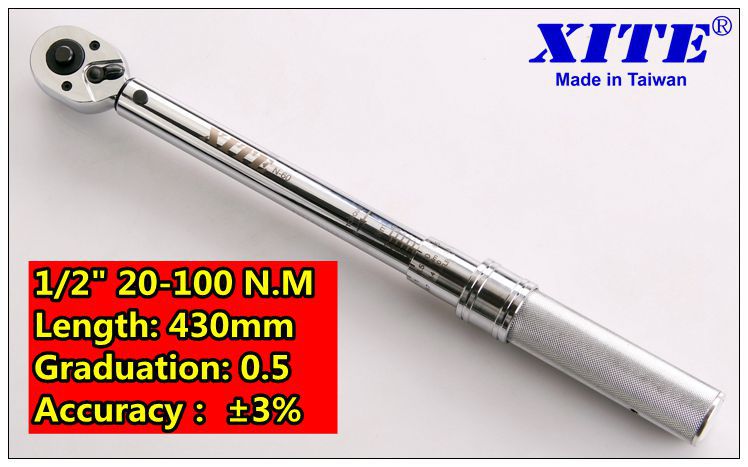 Precision torque wrench 3/810-60 n.m