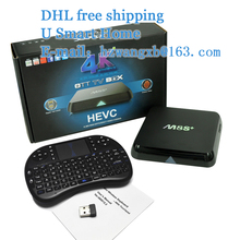 Android 5.1 HD TV Box M8S+ Amlogic S812 Quad Core 2G/8G Kodi 4K H.265 2.4G&5G WiFi Air Mouse Keyboard