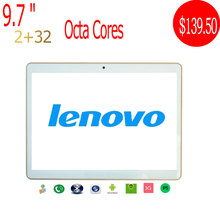 Lenovo 9.7 inch Octa Cores Tablet PCS 1280X800 DDR3 2 GB ram 32GB 8.0MP Camera 3G sim card Wcdma+GSM Tablets PC Android4.4
