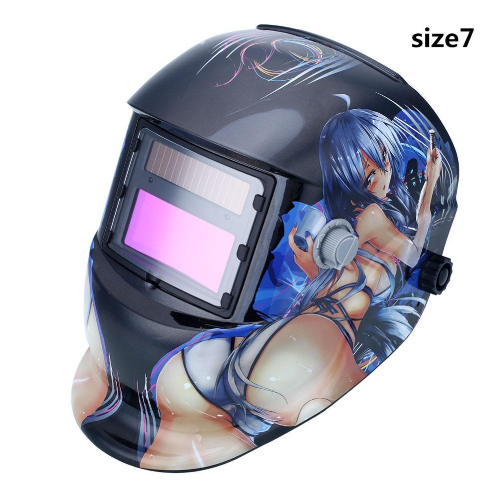 Solar Powered Auto Darkening Welding Helmet Protection For Grinding Lens Tig Welder Mask Girl Solar Powered Auto Darkening Welding Helmet Protection For Grinding Lens Tig Welder Mask Girl