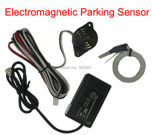 Free shipping Electromagnetic parking sensor,no drill hole,Car Reverse Backup Rada Sensors,Backup Radar System,with big antenna