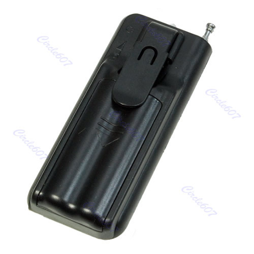 Hot Blue Portable Belt Clip Auto Scan FM Radio Receiver With Flashlight Earphone