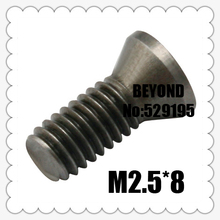 50pcs M2.5*8mm Insert Torx Screw for Replaces Carbide Inserts CNC Lathe Tool
