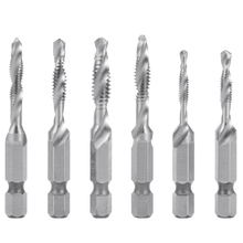 6pcs Set Screw Thread Tap Drill