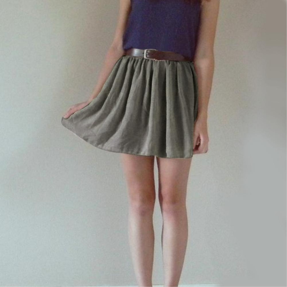 Summer Style Saia Womens Skirts Saia Feminina Retro High Waist Pleated Double Layers Chiffon Short Pompon