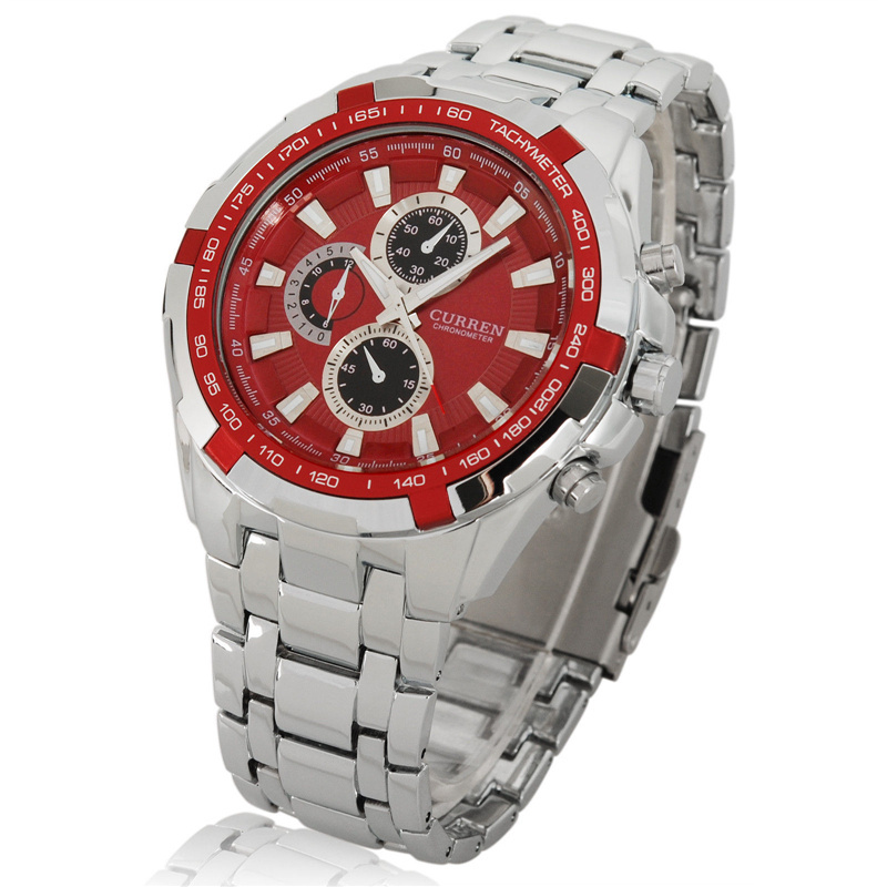 Curren relogios masculinos 2015 Luxury Brand Watch Men Fashion Watch Quartz Business Casual Wristwatch Full Steel