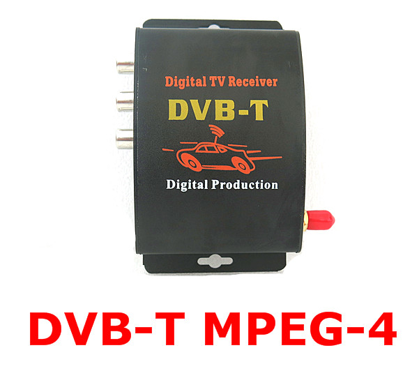 Фотография Car TV Tuner DVB-T MPEG-4 Digital TV BOX Receiver Mini TV Box Free shipping europe