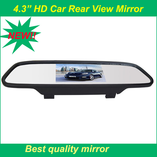 FreeShipping HD 4.3 Inch Color TFT LCD Display Screen Car Parking Rear View Reverse Mirror Monitor for Camera Factory Promotion FreeShipping HD 4.3 Inch Color TFT LCD Display Screen Car Parking Rear View Reverse Mirror Monitor for Camera Factory Promotion