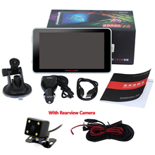 HD 7 Car GPS Navigation Android 1080P Car dvrs Rearview camera Vehicle gps Navigator MT8127 Quad