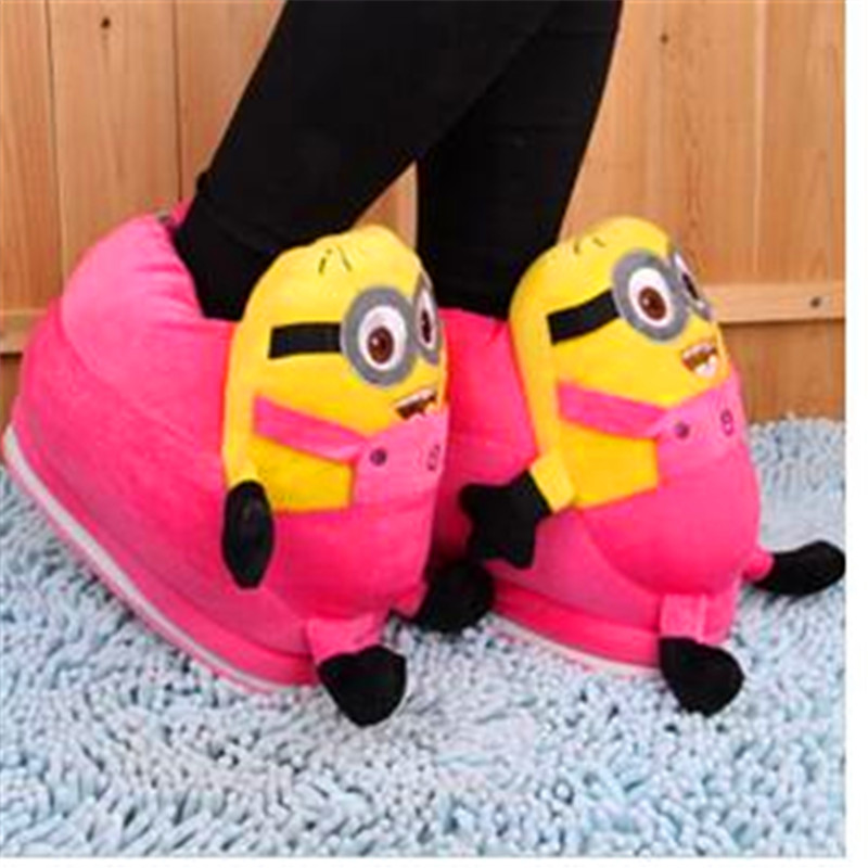 Despicable me jorge tim mark explosion models thief daddy minions man cotton slippers home slippers high-top shoes	csm9119