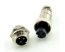5 sets/kit 3 PIN 12mm GX12-3 Screw Aviation Connector Plug The aviation plug Cable connector Regular plug and socket