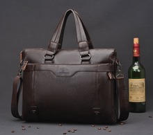 2016 Men Casual Briefcase Business Shoulder Leather Messenger Bags Computer Laptop Handbag Men’s Travel Bags