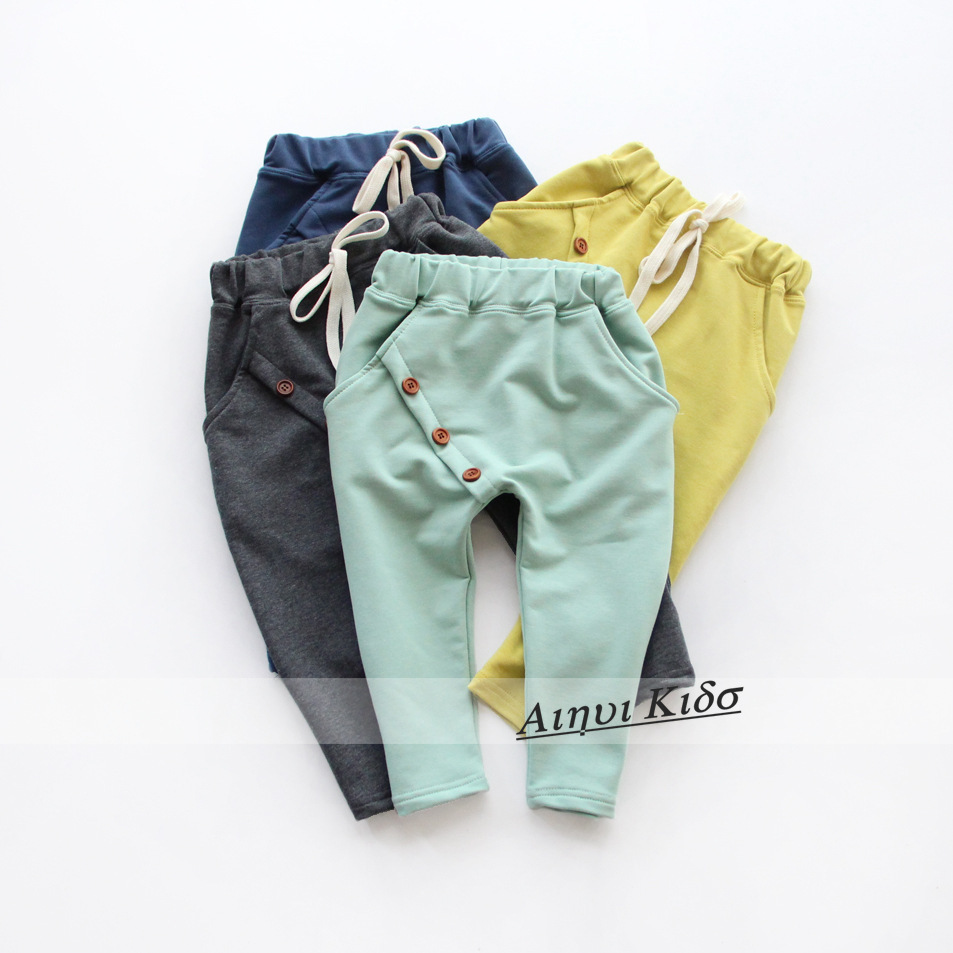 Free shipping new Hot sale 2015 Autumn children girl boys pants boys trousers harem pants kids