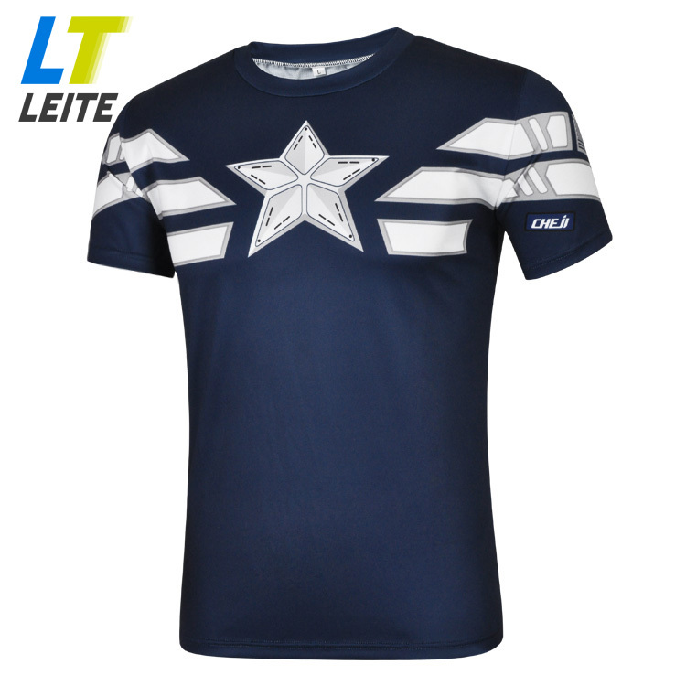 captain america bike shirt