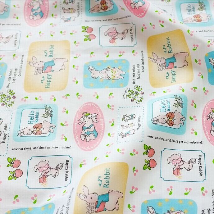 Patchwork Fabric for DIY Sewing Quilting Tissue Kids Bedding Textiles Tilda Doll Cloth Fabric