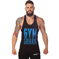 New 2016 Fashion Cotton Sleeveless Shirts Tank Top Men Fitness Shirt Mens Singlet Bodybuilding Plus Size