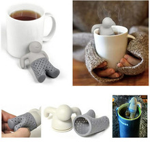 Wholesale Mr Tea Tea Set Teapot Bath Baby Silicone Tea Strainer 700PCS lot