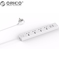 ORICO 4 Universal AC Plug Surge Protector Power Strip with 4 USB Charger For Home Office