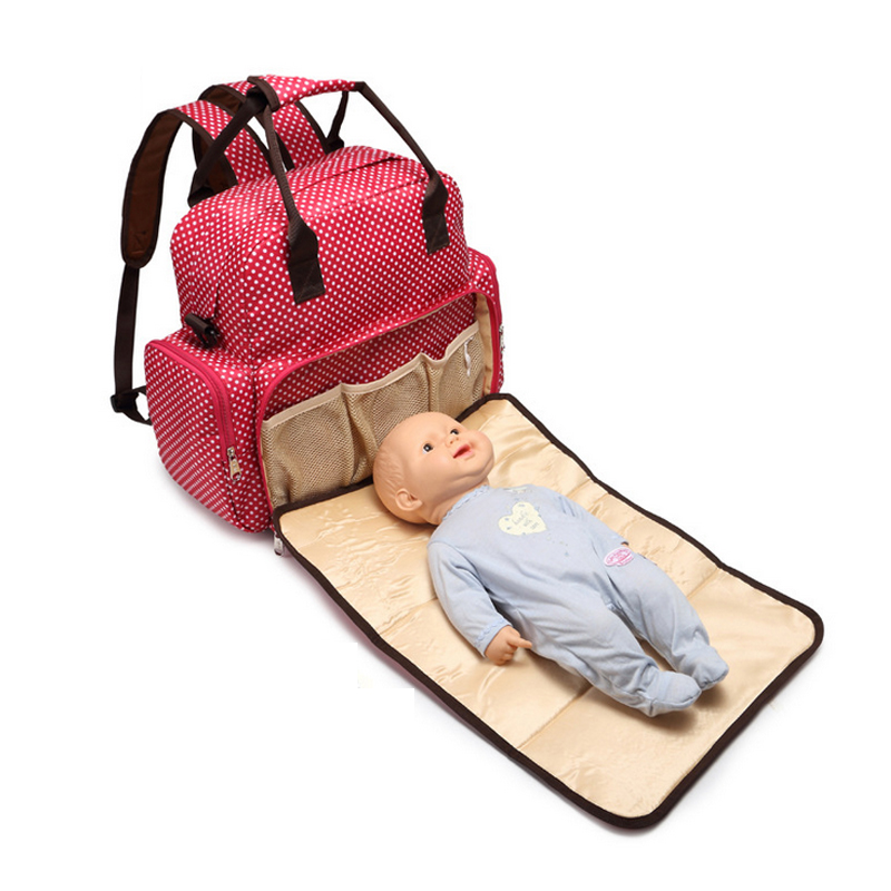 Large Capacity Designer Baby Bags for Mom Mummy Diaper Bag Backpack Baby Stroller Organizer ...