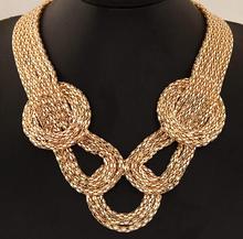 2015 Classic Boho Irregular Alloy Maxi Statement Necklace Bijoux Bib Choker Collar Necklace for Women Jewelry!