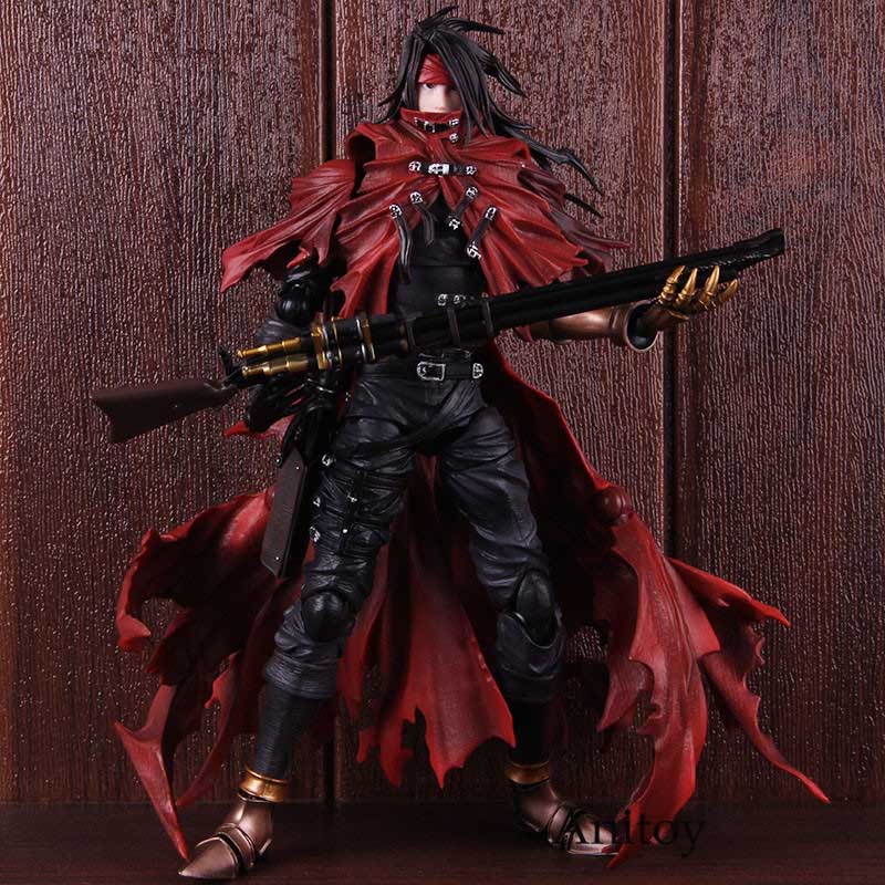 Play Arts Kai FINAL FANTASY 7 VII Vincent Action Figure 27cm China Ver IN BOX