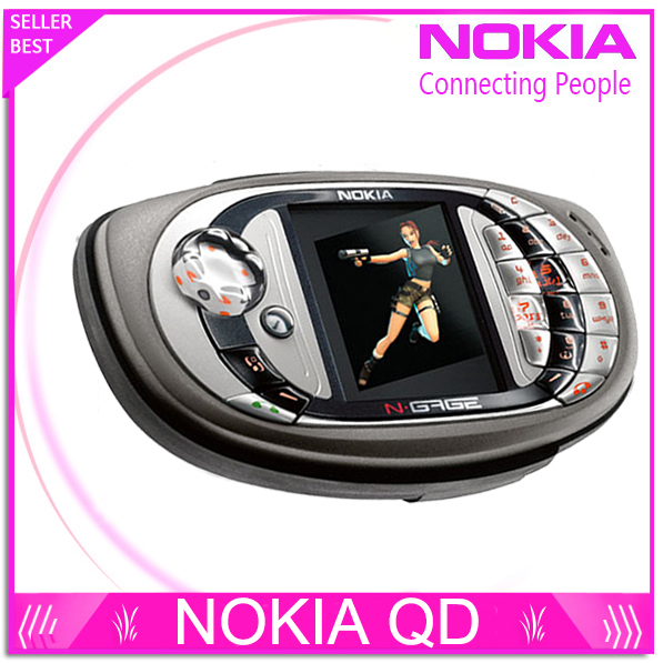 original unlocked Nokia N gage QD Game mobile phone bluetooth multilingual Refurbished free shipping