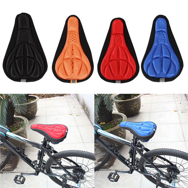 Extra Soft Road MTB Bike Bicycle Saddles Seat White SML