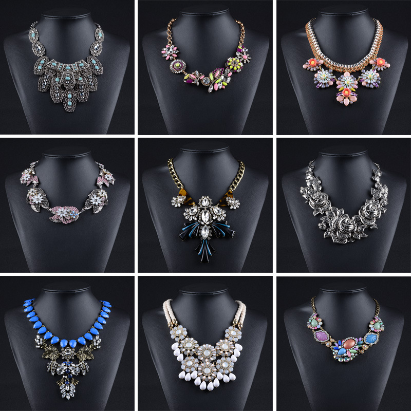 2015 Factory Stock Necklace Wholesale Statement Necklace High Quality Luxury Jewelry For Women Hurry selling fast