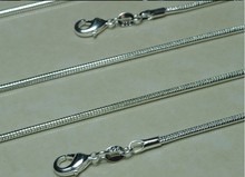 2MM 16 24inches promotions Price Beautiful silver plated WOMEN MEN Cute chain necklace high quality fashion