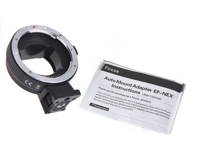 Auto focus Lens Adapter EF-NEX for A7 A7s A7R A7II (5)