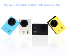 2015 NEW Waterproof Mini Sports DV HD 1080P 12MP 30M Digital Camera Camcorder Car DVR Outdoor